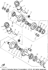 Pin, Crank 1 1990 OVATION (CS340P) 8G8-11681-00-00