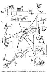 Plug Cap Assembly 1992 EXCITER II (EX570S) 81E-82370-20-00