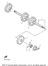 Bearing 1998 VMAX 500 XTC DELUXE (ELEC START) (VX500XTCDB) 93306-20589-00