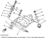 Damper 2 1984 ENTICER 340T (LONG TRACK) (ET340TH) 8F3-21486-00-00