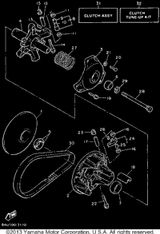 Spring, Compression UP STD 1993 VK540 II (VK540ET) 90501-481J1-00