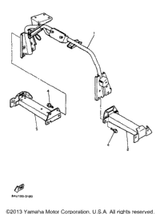 Bracket 3 1998 VK540 II (VK540EB) 8AT-23883-00-00