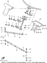 Pad, Steering 1992 ENTICER II LT (ET410TRS) 8W9-23815-00-00