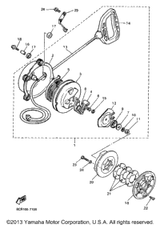 Pulley 1 1998 VMAX 500 XT (VX500XTB) 8CA-12618-00-00