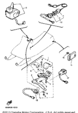 Lever Holder Assy (Left) 1984 ENTICER 340 (ET340H) 88R-W8291-00-00