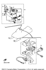 Thumb Warmer Assy 1998 VK540 II (VK540EB) 8AU-82970-01-00