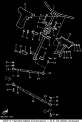 Column, Steering 2 1993 VK540 II (VK540ET) 8AT-23813-00-00