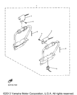 Assist Grip Warmer Assy 1 1997 VMAX 600 XTC (ELEC START) (VX600XTCEA) 8CW-2474B-00-00