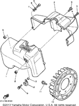 Washer, Spring 1987 BRAVO T (LONG TRACK) (BR250TL) 92990-05100-00