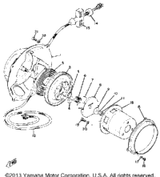 Washer, Spring 1969 SL338 92990-05100-00