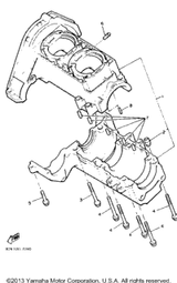 Pin, Spring 1994 PHAZER II (PZ480U) 91609-30006-00