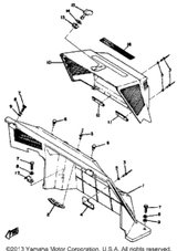 Washer, Plate 1971 SW433E 90201-04015-00