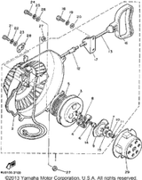 Bolt, Hexagon 1989 BRAVO (BR250N) 97313-08020-00