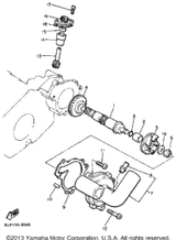 Nut, Lock 1984 V-MAX (VMX540H) 95712-08300-00