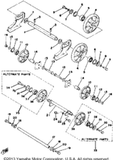 Nut, Lock 1979 ET250C 95712-08300-00