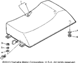 Nut, Lock 1979 ET250C 95712-08300-00