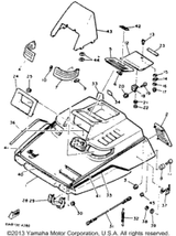 Nut, With Washer 1984 EXCEL III (EC340H) 95701-06500-00