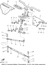 Nut, Lock 1992 PHAZER II ST (PZ480STS) 95712-08300-00