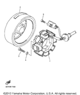 Washer, Plate 1998 VMAX 600 SXS (OHLINS FR SHOCKS) (VX600SXSB) 92907-06600-00