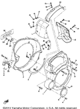 Screw, Pan Head 1974 SM292F 98580-05010-00