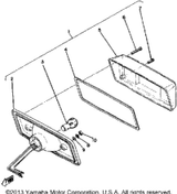 Washer, Spring 1979 ET250C 92995-06100-00