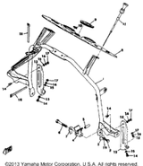 Washer, Spring 1971 SW433E 92995-06100-00