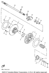 Washer, Plate UN 1997 VMAX-4 800 (VX800A) 90201-06431-00