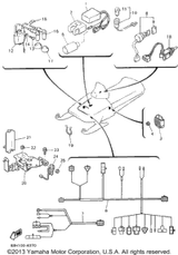 Seal, Plug Cap 1994 PHAZER II ST (LONG TRACK) (PZ480STU) 8V0-82372-00-00