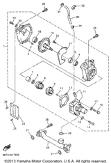 Bolt, Flange 1997 VMAX-4 800 (VX800A) 95817-06020-00