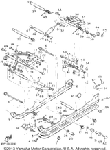 Bolt, Flange 1992 PHAZER II (PZ480S) 95811-08045-00