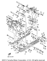 Nut, Self-Locking 1996 VENTURE TR (VT480TRW) 95617-10200-00