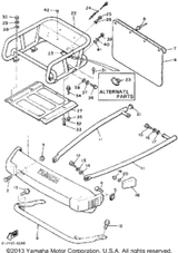 Washer 1987 BRAVO T (LONG TRACK) (BR250TL) 92906-08600-00