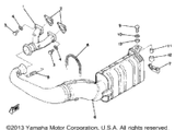 Gasket, Exhaust Pipe 1978 ET340B 8G8-14613-01-00