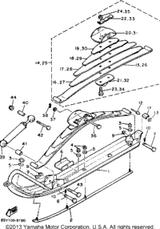 Bolt 1989 ENTICER LTR (LONG TRACK+REVERSE) (ET400TRN) 97001-08060-00