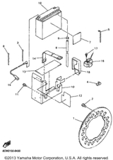 Bolt Cap 1998 VMAX 600 XTR (ELEC START+REVERSE) (VX600XTRB) 8DV-17617-00-00