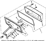 Nut, Hexagon 1979 EX440C 95380-06600-00