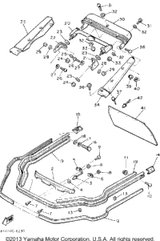 Nut, Hexagon 1987 SRV (SR540L) 95380-06600-00