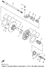 Washer, Plate (T=05) UR UN 1996 PHAZER II (PZ480W) 90201-061H1-00