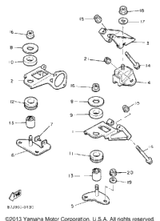 Washer, Plate 1992 VENTURE GT (VT480GTS) 90201-10151-00