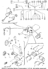 Bolt, Flange 1995 VMAX-4 800 (VX800V) 95890-06020-00