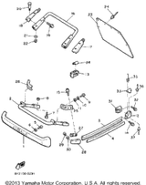 Nut (Crown) 1987 ENTICER 340 (ET340L) 95306-05800-00