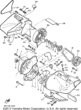 Bolt (83L) 1994 PHAZER II LE (ELEC START) (PZ480EU) 97022-08050-00