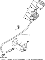 Clamp 1987 BRAVO T (LONG TRACK) (BR250TL) 90464-23041-00