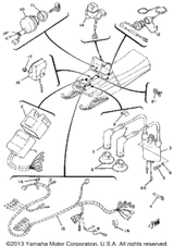 Clamp, Cord 1979 ET340EC 861-82361-00-00