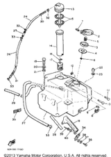 Washer, Spring 1987 ENTICER 340 (ET340L) 92990-08100-00