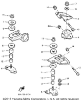 Washer, Plate 1987 PHAZER (PZ480L) 90201-10321-00