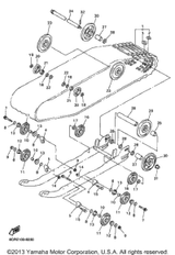 Washer, Plate 1998 VMAX 600 XT (VX600XTB) 90201-100S0-00