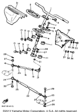 Washer, Spring 1984 PHAZER (PZ480H) 92990-08100-00