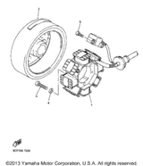 Screw, Pan Head 1998 VMAX 600 XTC DELUXE (ELEC START) (VX600XTCDB) 98507-06025-00