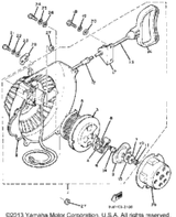 Washer, Thrust 1983 BR250G 8F3-15739-01-00